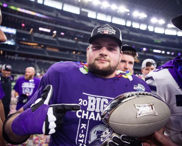 Cooper Beebe: Powering the Gridiron as the American Football Offensive Guard for the Kansas State Wildcats