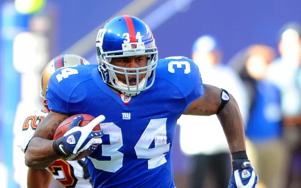 Derrick Ward Playing For The Giants