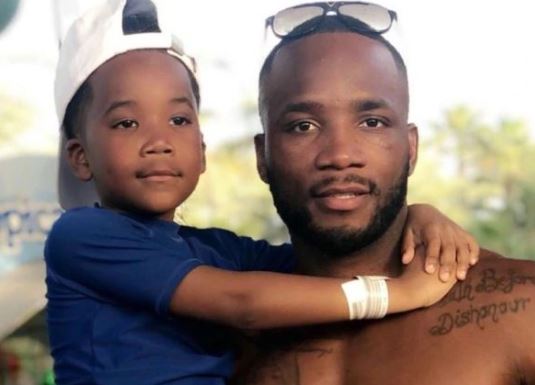 Leon Edwards With His Son 