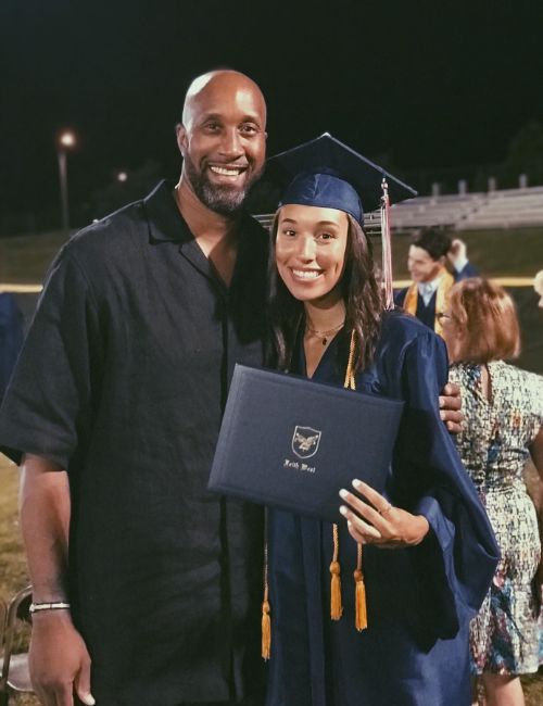 Madisen Skinner With Her Former NBA Star Father, Brian
