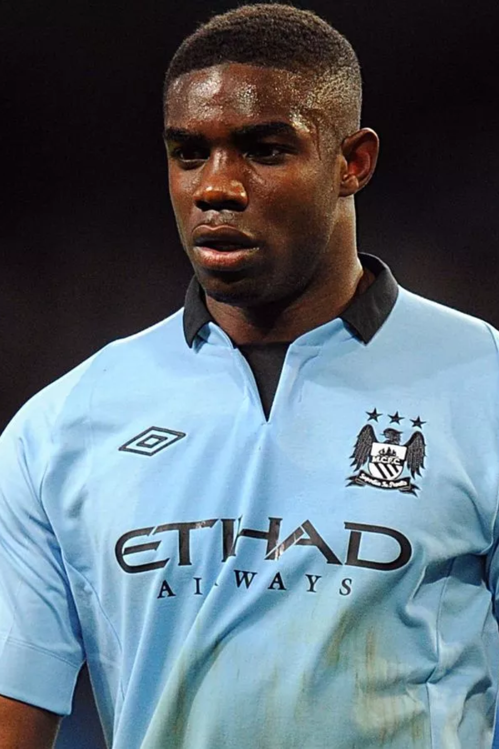 Micah Richards Playing For Manchester City