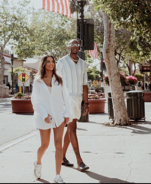 Myles Turner And His Girlfriend On A Vacation