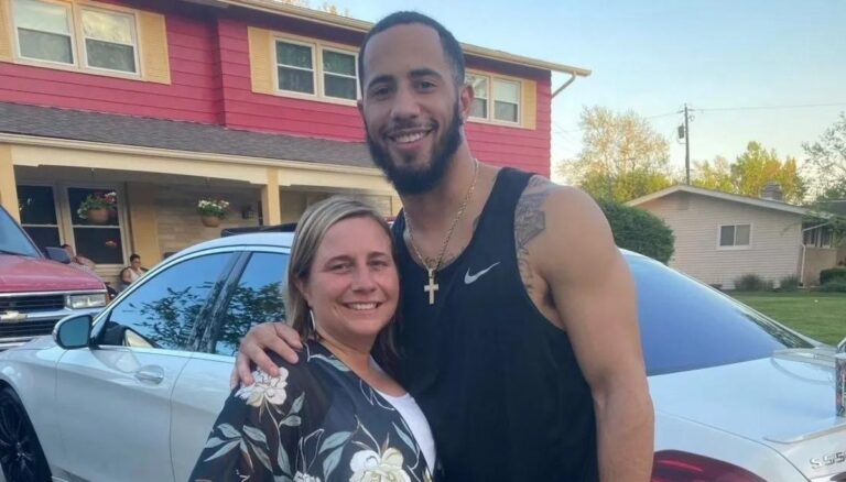 NFL Star Jessie Bates III And His Mother Theresa Trotter