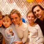 Nico Paz With His Parents And Siblings