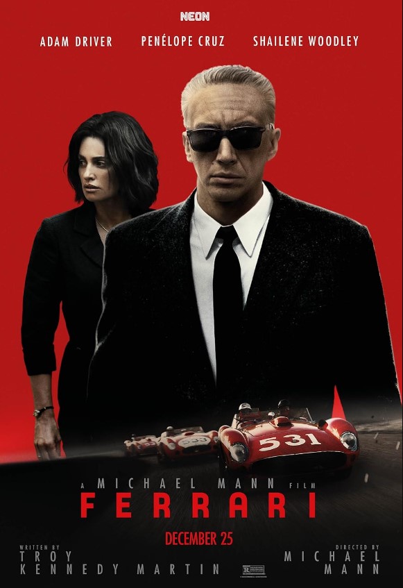 Poster Of Ferrari Movie