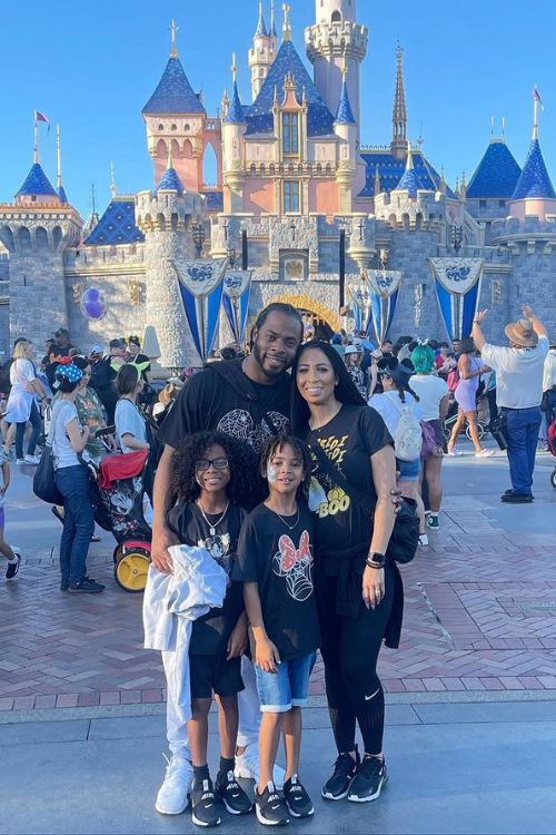 Richard Sherman With His Wife And Kids - Rayden Sherman (son) & Avery Sherman (daughter)