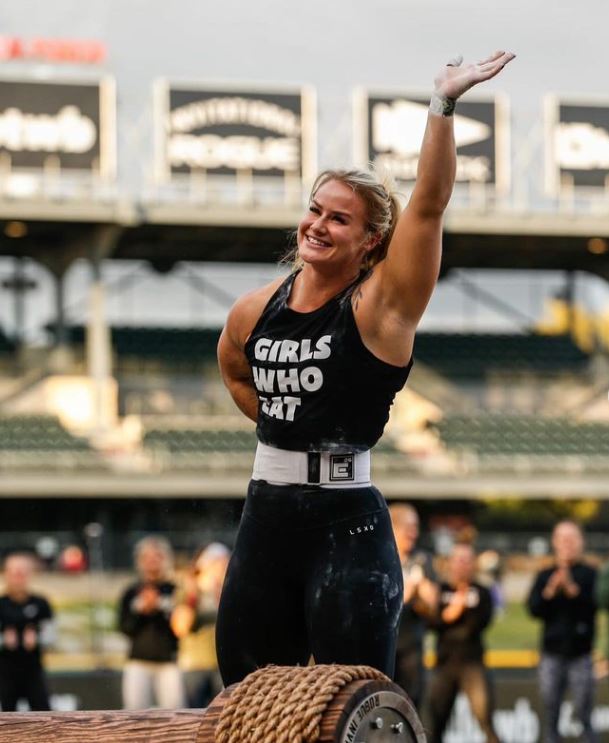 Speegle In Her Competition Outfit