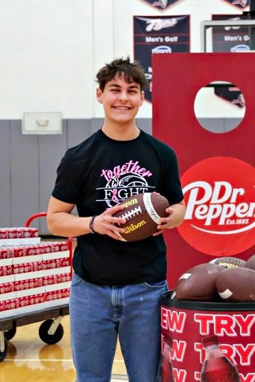 The 2023 Dr. Pepper Tuition Giveaway Winner Andrew Jimenez