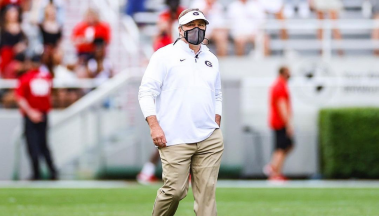 The American Football Coach Kirby Smart