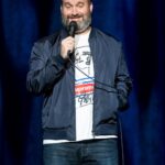 Tom Segura Pictured During A Stand-Up