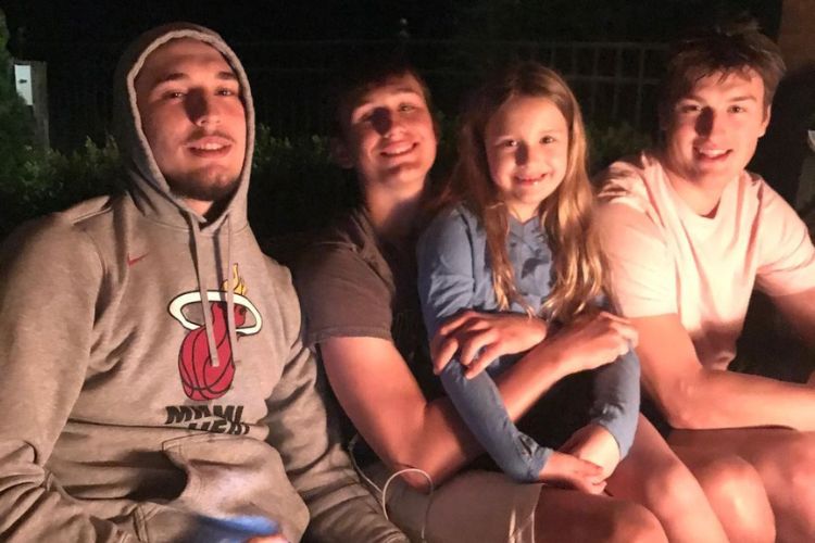 Brady Prieskorn Pictured With His Siblings, Caden, Skylar, And Peyton