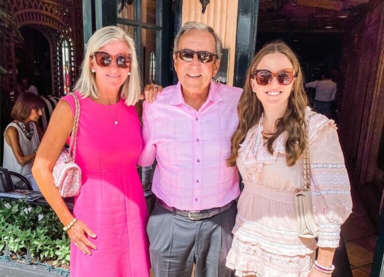 Don Schumacher Pictured With His Wife, Sarah, And Daughter, Megan Schumacher