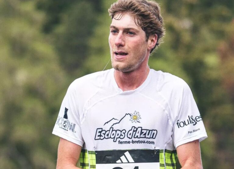 Esteban Olivero Pictured Competing In A Trail Running Event In May