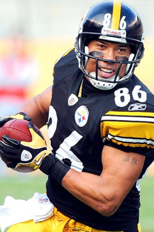 Hines Ward Pictured During His Time As A Pittsburgh Steelers Player 