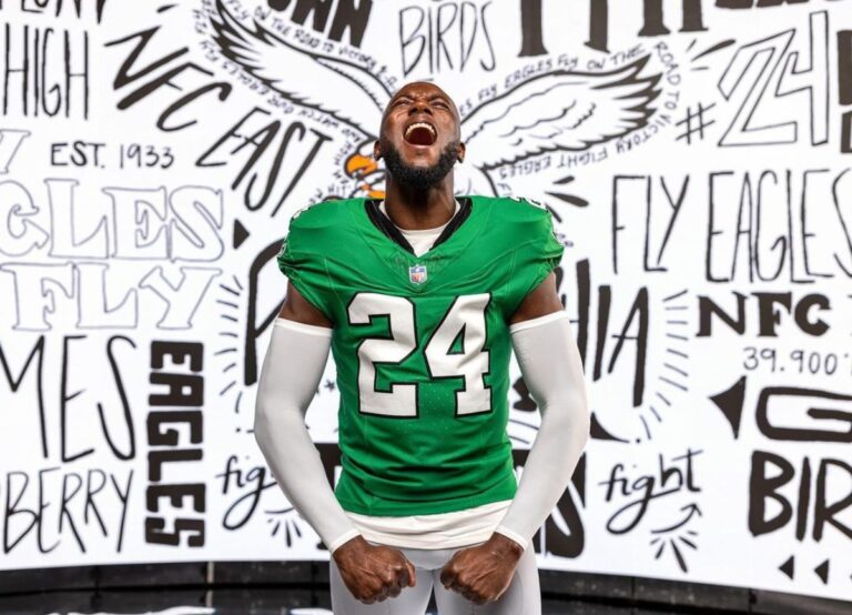 James Bradberry Pictured In The Eagles' Gear