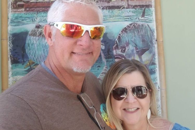 James McCall Pictured With His Beloved Wife, Tammy During A Vacation In 2019