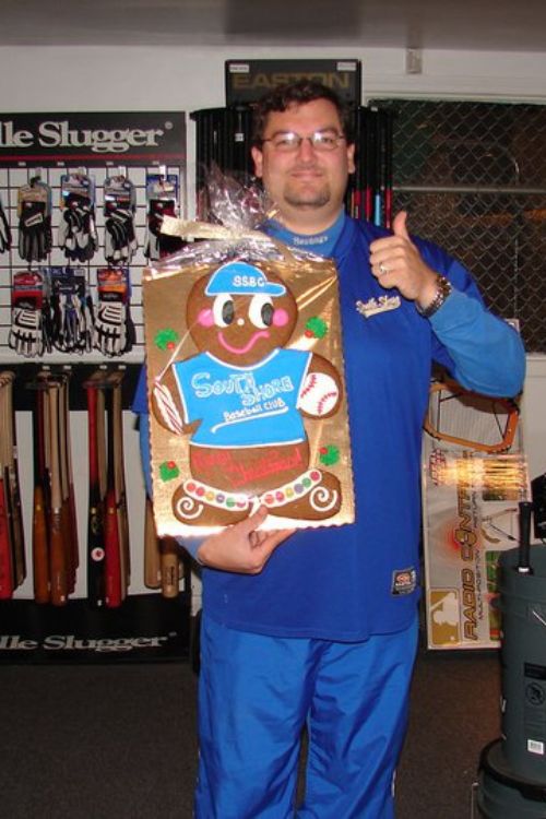 The SSBC Coach, Jason Trask Pictured In The Early 2010s With SSB's Gears