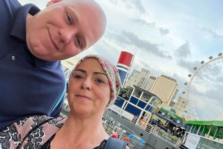 Martin Lukeman Has Stood  As Her Rock During The Ongoing Chemo Treatment