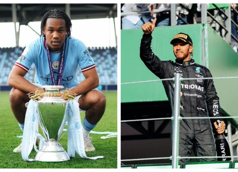 The Manchester City Player Micah Hamilton And F1 Legend Lewis Hamilton Only Share The Last Name And Have No Relationship
