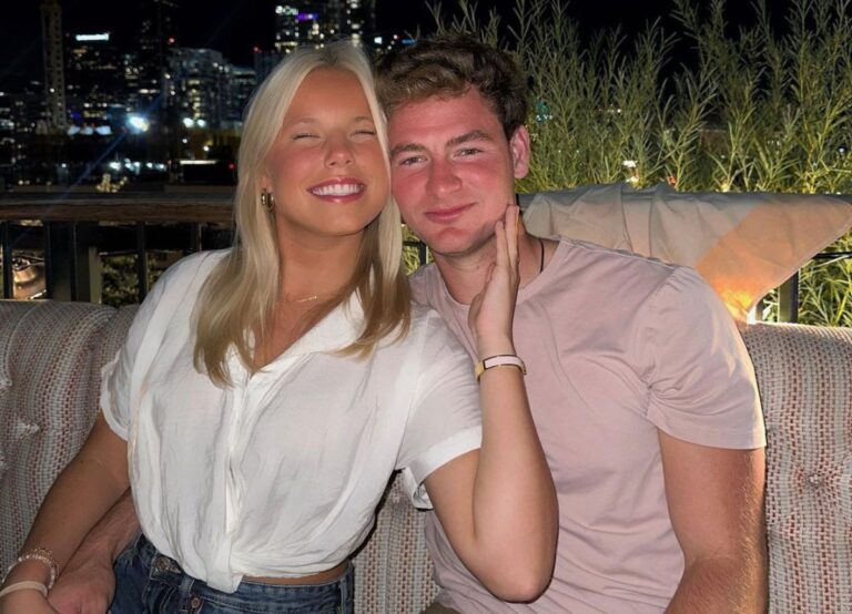 Miller Moss Pictured With His Girlfriend Sofia Hildebrand Norberg In October