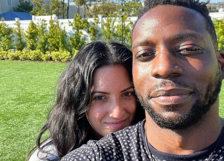 Rashard Mendenhall Shared A Romantic Pictured With His Wife Sandra In 2021 During Their Stay In California