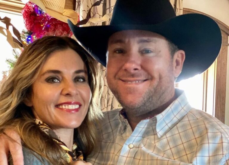 Trevor Brazile Pictured With His Wife Shada Brazile Earlier This Year In February