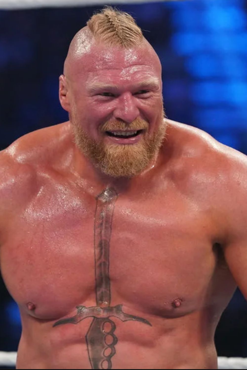 American Professional Wrestler Brock Lesnar