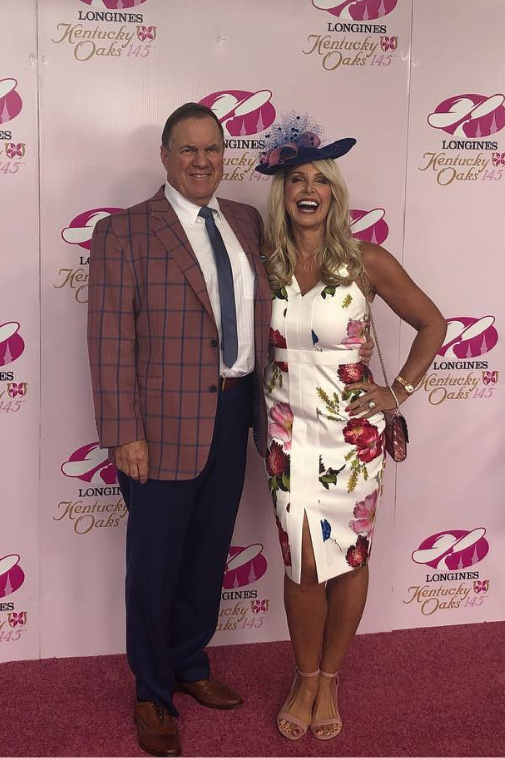 Bill Belichick With His Longtime Girlfriend, Linda Holliday