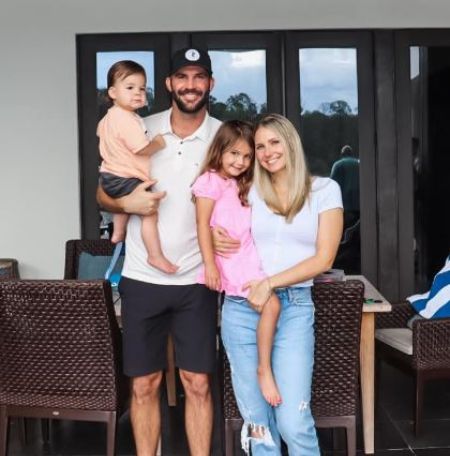 Bortles With His Son And Daughter