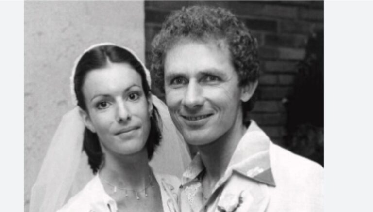 Bud Harrelson With His Ex-Wife Kim Battaglia During Their Wedding