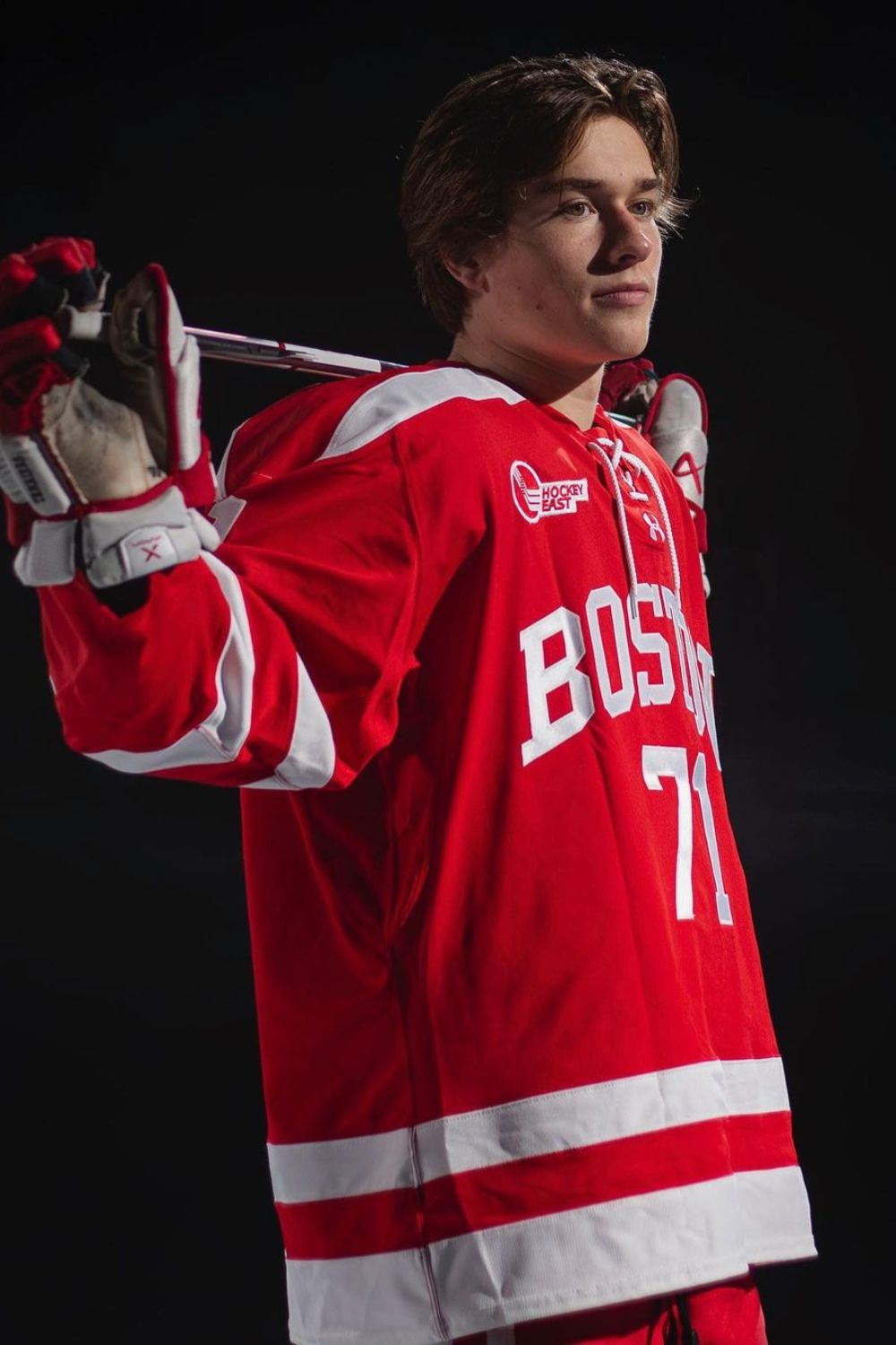 Canadian Ice Hockey Player Macklin Celebrini