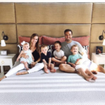 Dana Falcco With Her Husband Joe Falcco And Childrens
