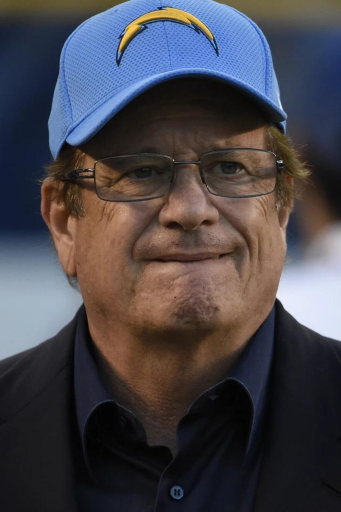 Dean Spanos chairman and owner of the NFL San Diego Los, Angeles Chargers franchise