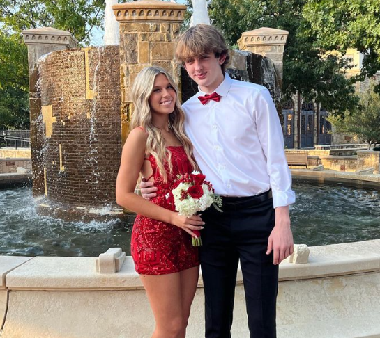 Ava Steffe's Brother, Drew Steffe With His Girlfriend
