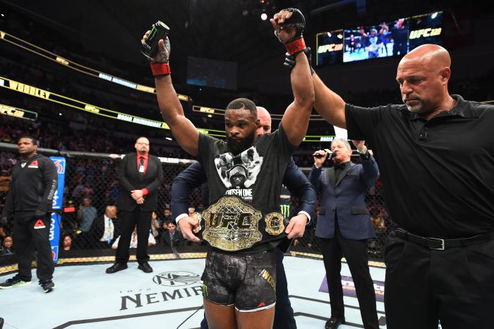 Former UFC Welterweight Champion Tyron Woodley
