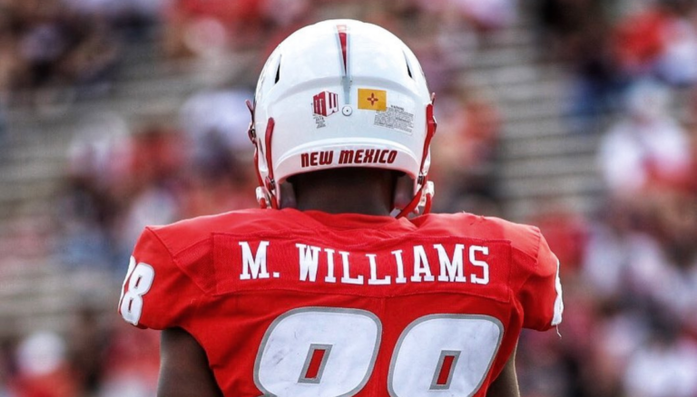 Former UNM's Tight End Marcus Williams Has Two Siblings