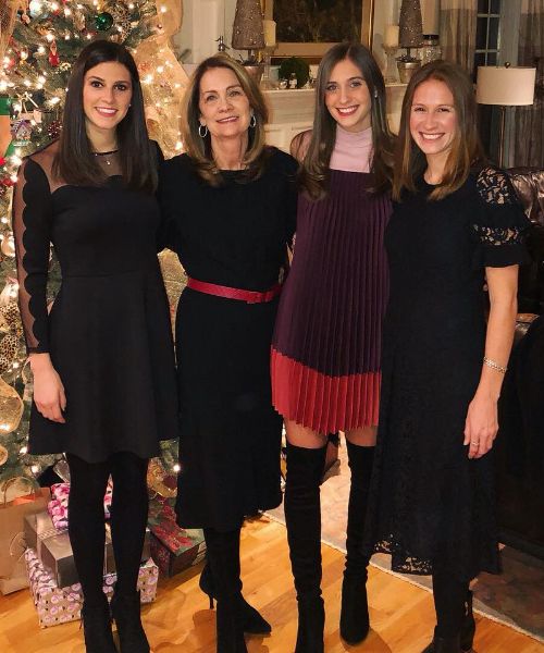 Greenberg's Wife Karen, And Three Daughters