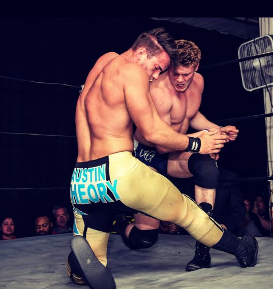 Griff Wrestling Austin Theory In Indie Shows