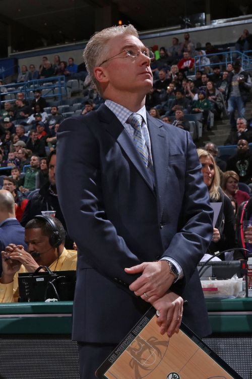 Joe Prunty Standing Tall For The National Anthem