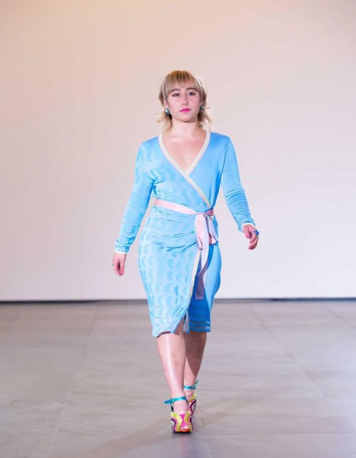 Katelyn Ohashi At The 2021 New York Fashion Week Survivor Fashion Show