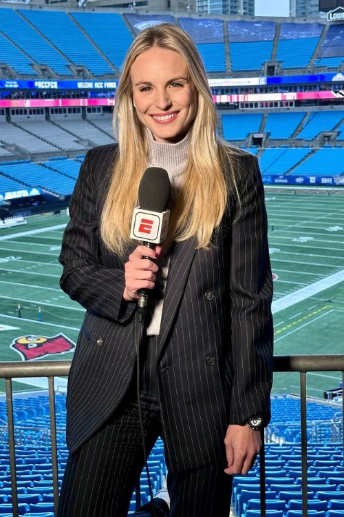 Katie George Working As A Sportscaster For ESPN