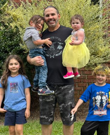 Matt Is A Proud Dad Of His Four Children