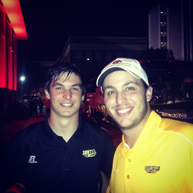Nick Mullens With His Brother Frank