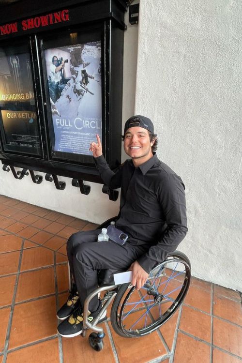 Trevor Kennison Going To Watch His Movie Full Circle
