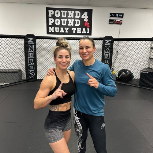 UFC Fighters Raquel Pennington And Tecia Torres