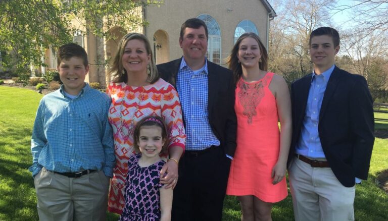 Will Howard With His Parents And Siblings