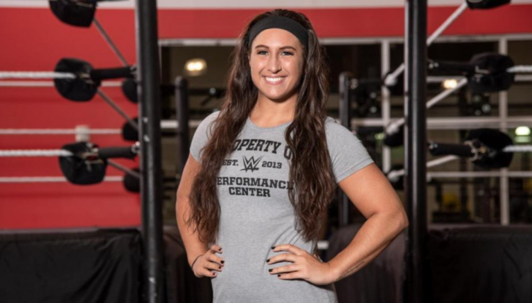 Wrestler Rachael Ellering