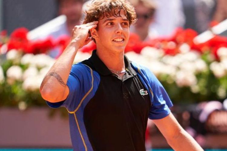 Cazaux Pictured Last Year During The Madrid Open