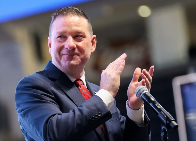 Chris Beard Pictured As He Is Announced As The New Ole Miss Basketball Coach In March 2023