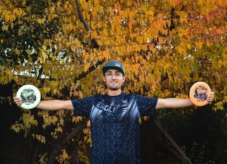 Eagle McMahon Pictured Promoting Discmania On His Socials
